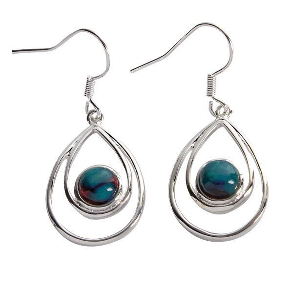 Heathergem Peacock Earrings