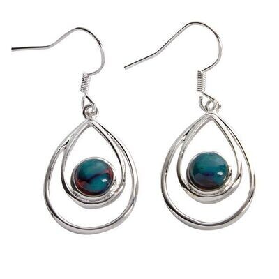 Heathergem Peacock Earrings