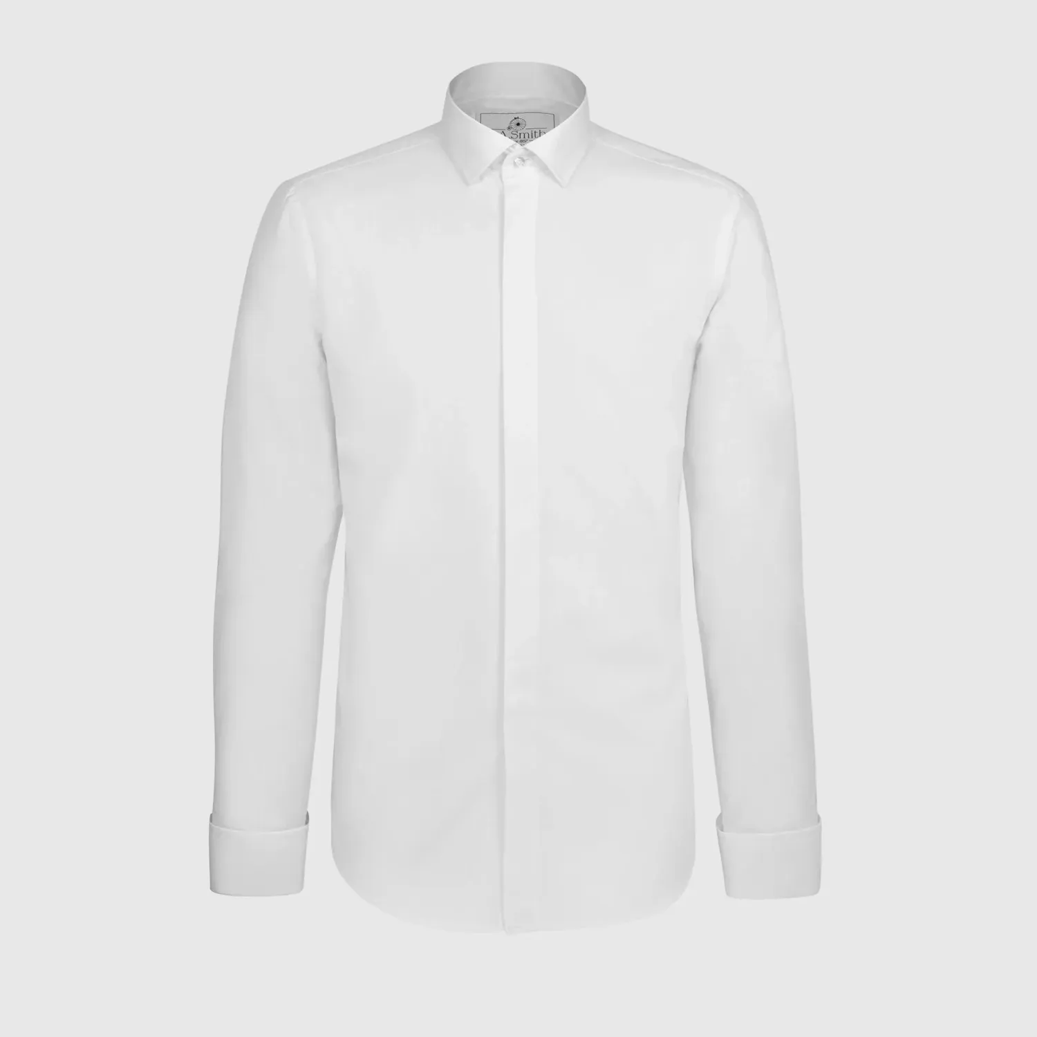 Modern-Fit Fly-Front Dress Shirt