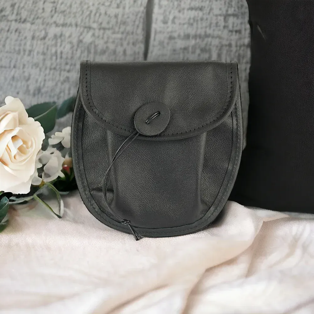 All Leather Pouch Sporran