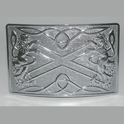 Highland Saltire Kilt Buckle