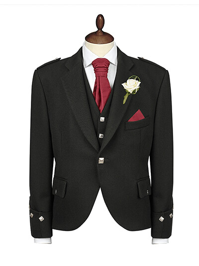Black Argyll Waistcoat Black Argyll Waistcoat