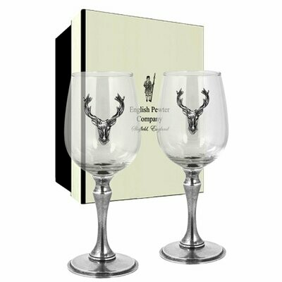 350ml Stag Wine Glass Set