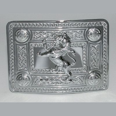 Lion Mount Kilt Buckle