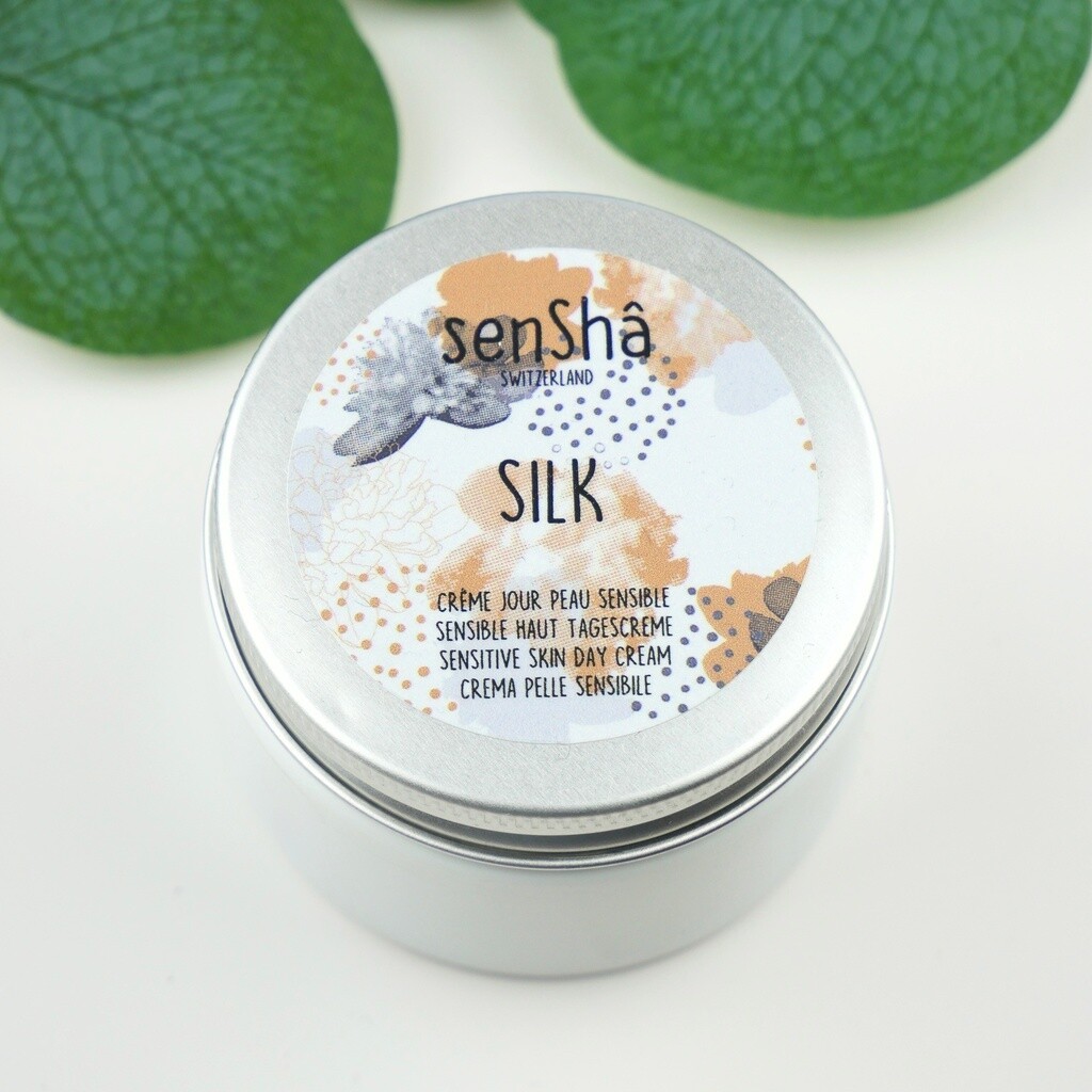 Silk 50ml Crème visage apaisante.