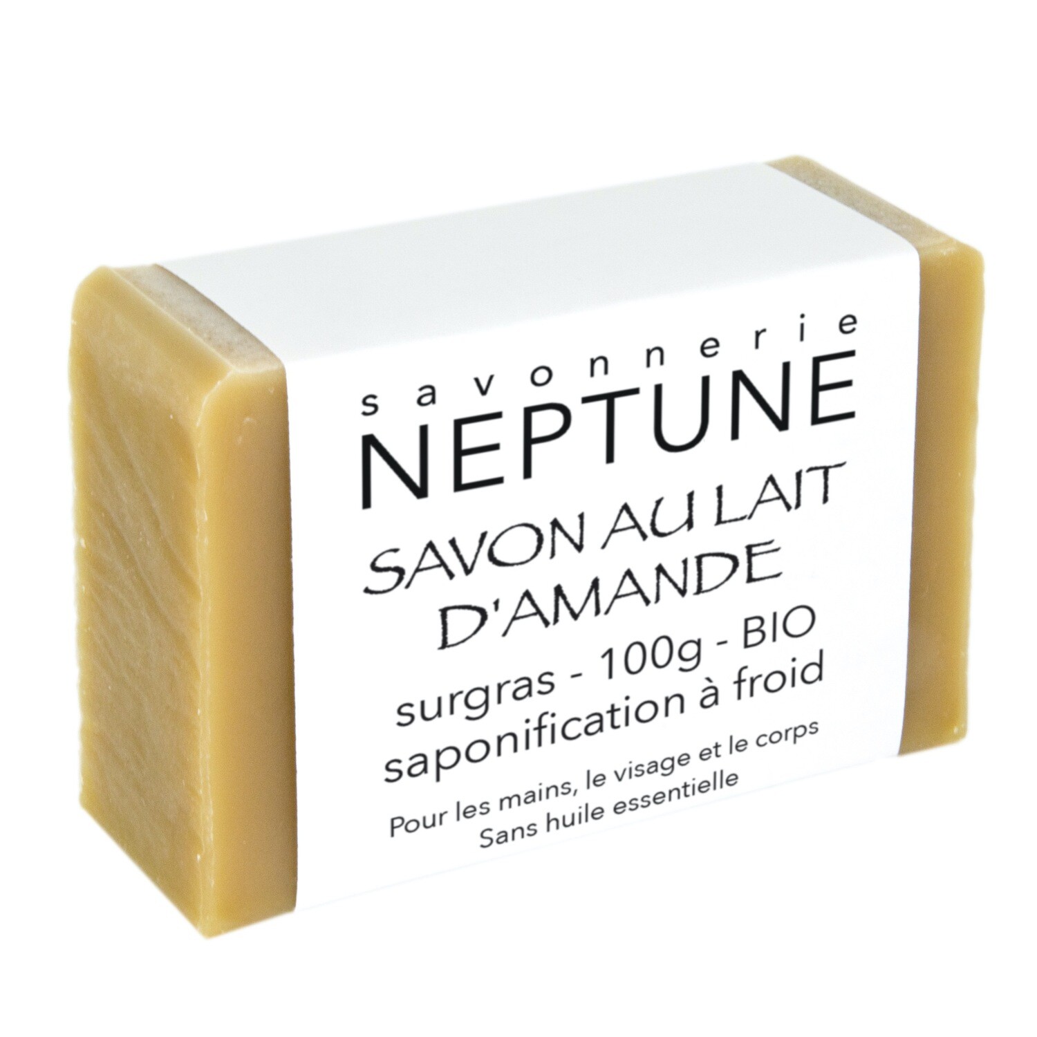 Savon au lait d&#39;amande - bio - 100g