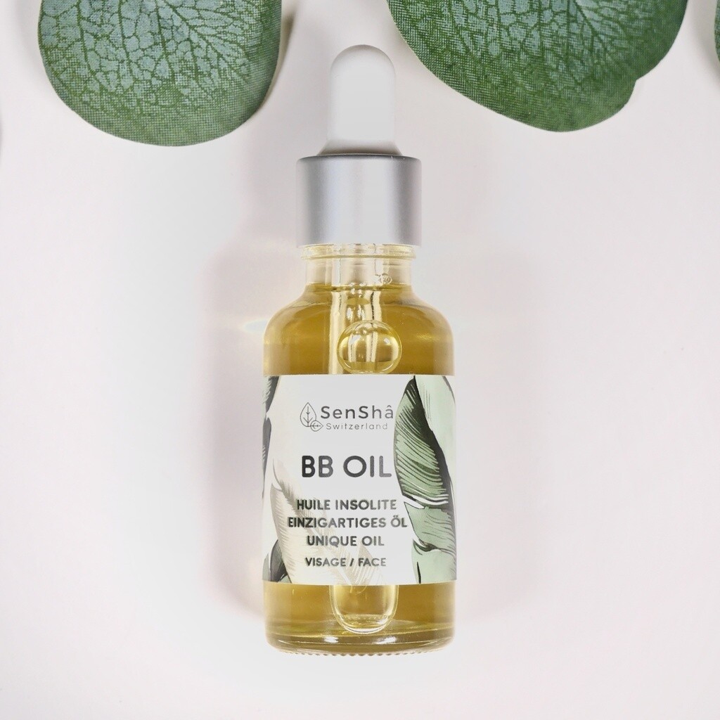 BB Oil - Huile insolite sublimatrice visage.