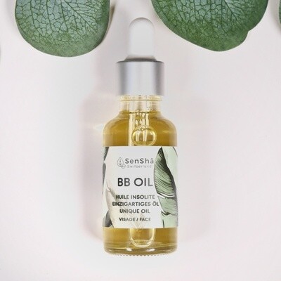 BB Oil - Huile insolite sublimatrice visage.