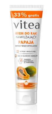 Moisturizing hand cream - Papaya 75ml + 25ml