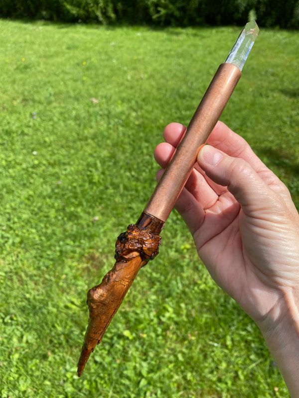 Dragon Crystal Energy Wand