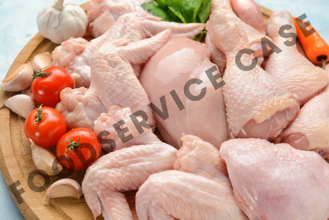 ***FOODSERVICE CASE*** of Chicken Cut In Eighths - (12 Cut Up Fryers) - David Elliot Poultry