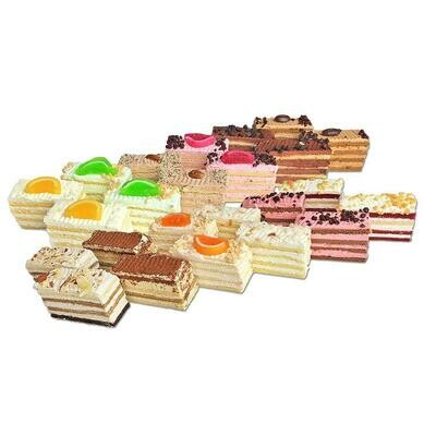 Mini French Pastries - 36 Pieces
