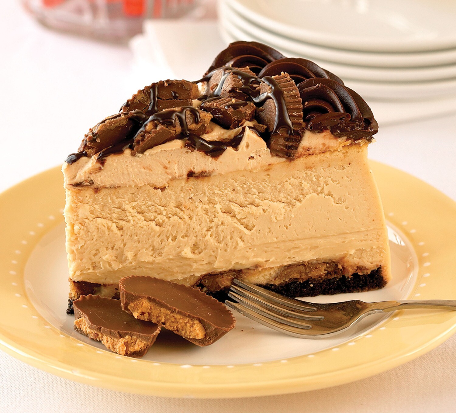 Reeces Peanut Butter Cheesecake - 14 Cut
