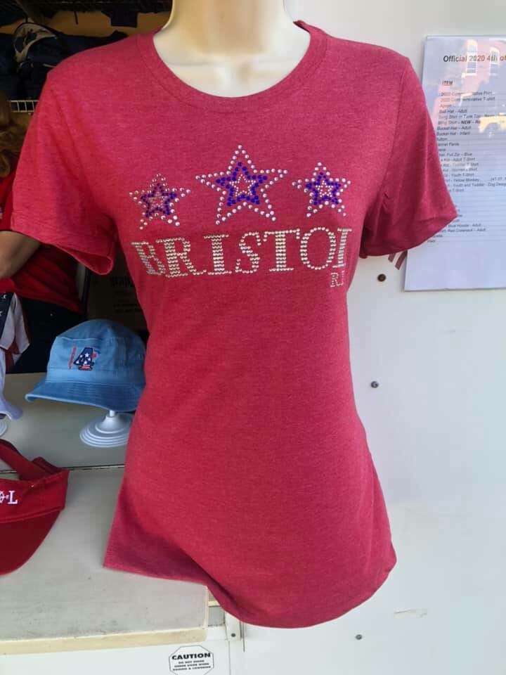 Bling Shirt - Women's - Heathered Red Bling Shirt - Women's - Heathered Red