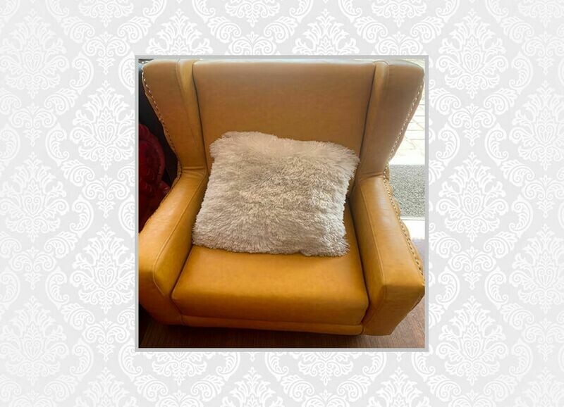 Sillón poltrona amarillo