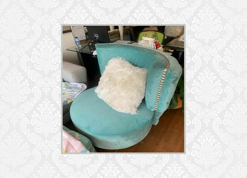 Silla Poltrona azul