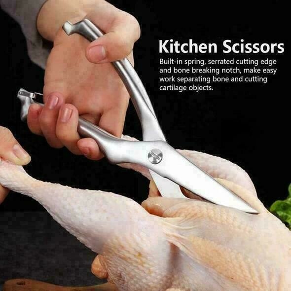 All in 1 Stainless Kitchen Scissors