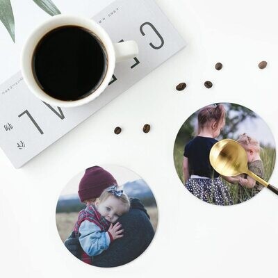 Wooden Coaster (set of 6) Round