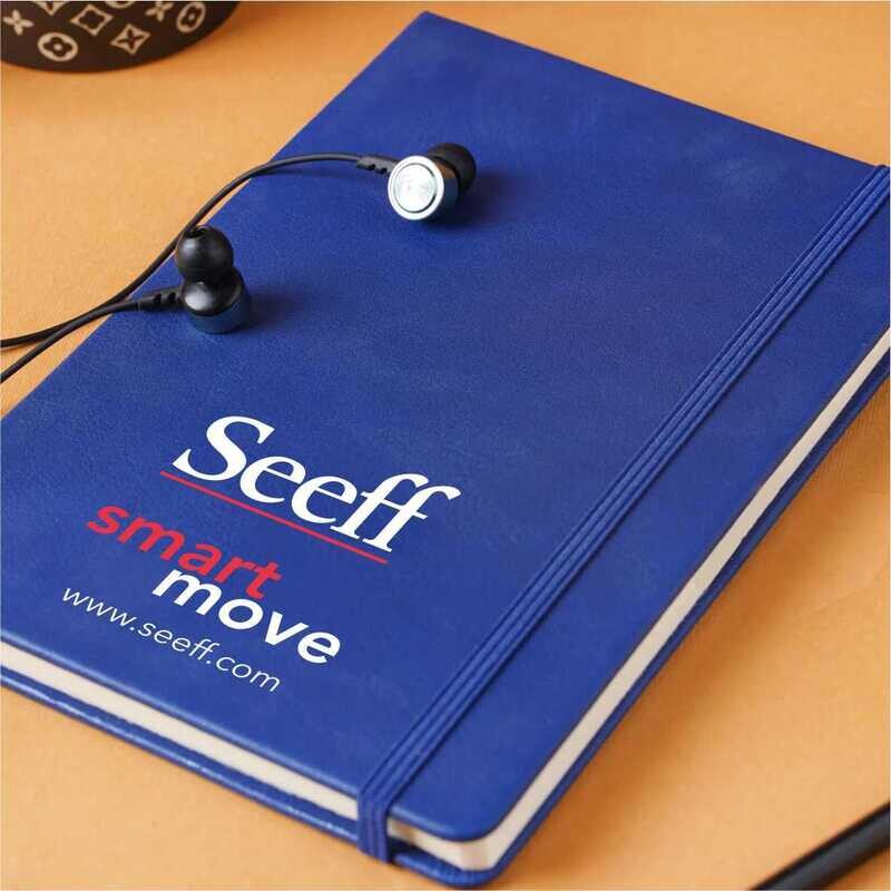 Omega A5 Hard Cover Notebook