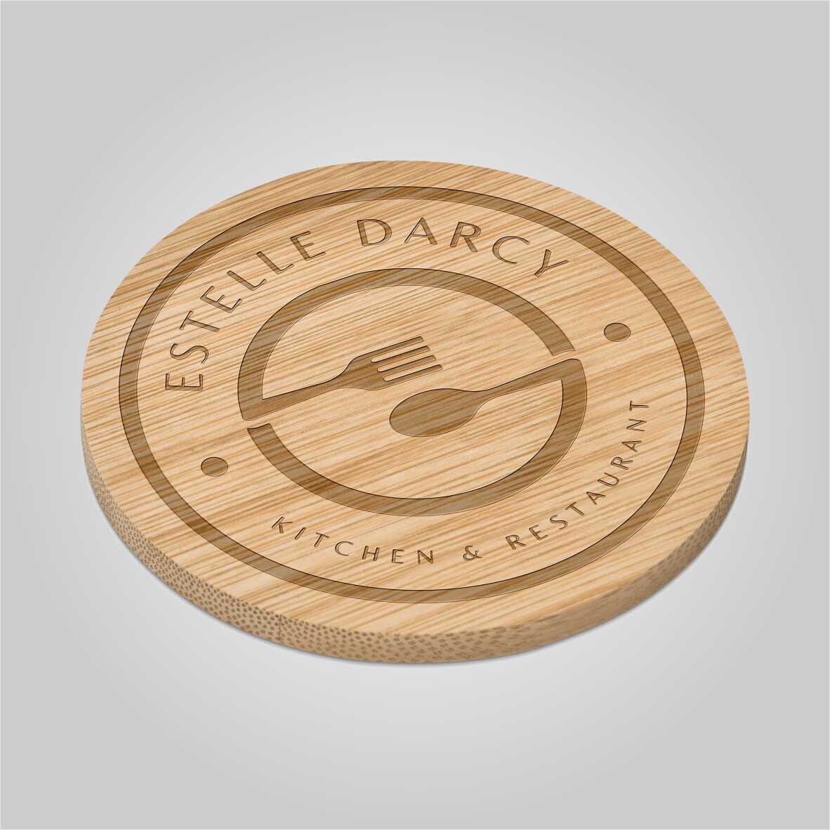Kunwa Bamboo Coaster Round