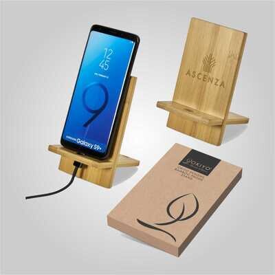 Okiyo Ekslens Bamboo Phone Stand