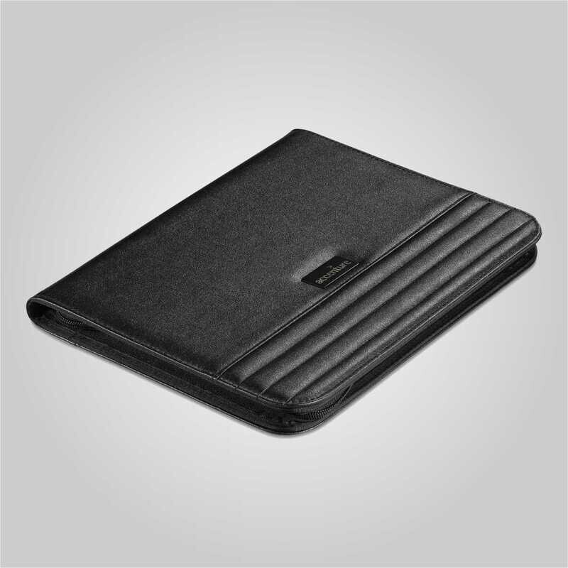 Onyx Zip-Around Tech Folder