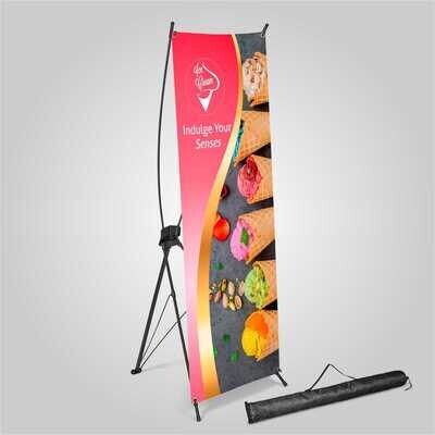 Champion Layflat PVC X-Banner 60cm x 160cm