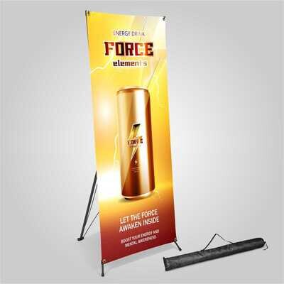 Champion Layflat PVC X-Banner 80cm x 180cm