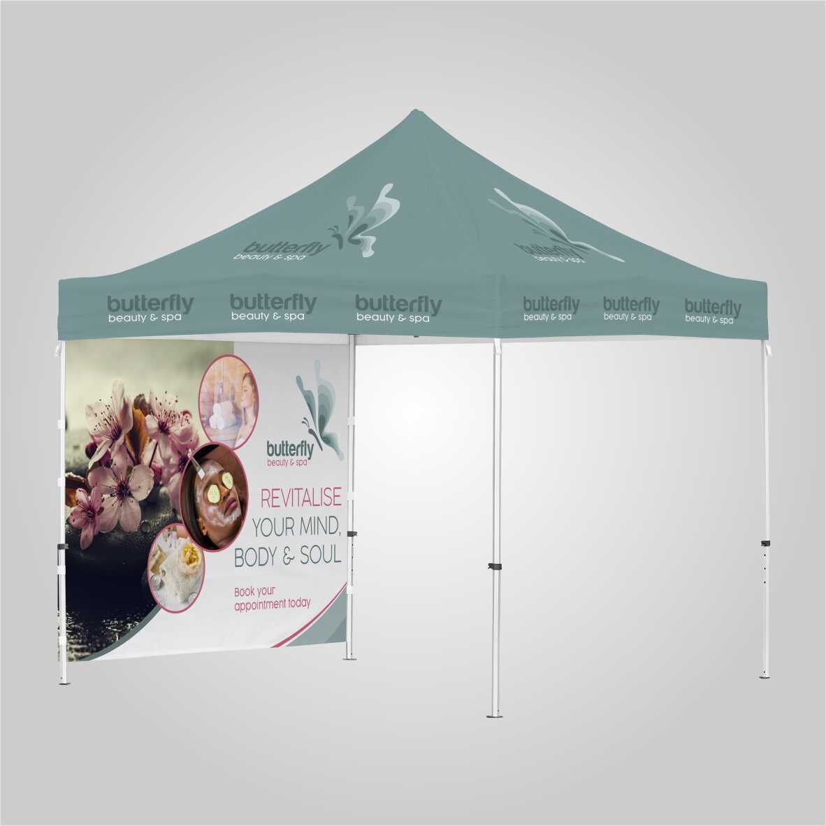 Ovation Sublimated Gazebo 3m x 3m - 1 Full-Wall Skin