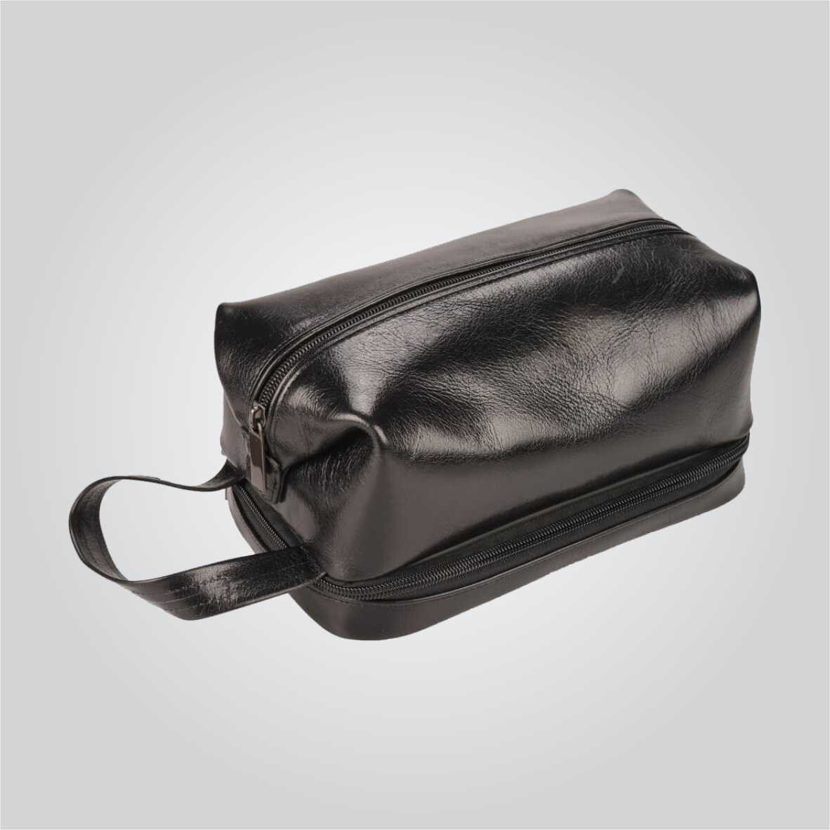 Italian Leather Toiletry Bag
