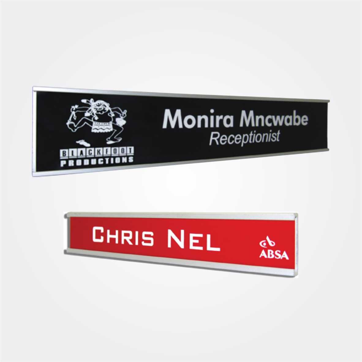 Door Name Plate with Interchangeable insert