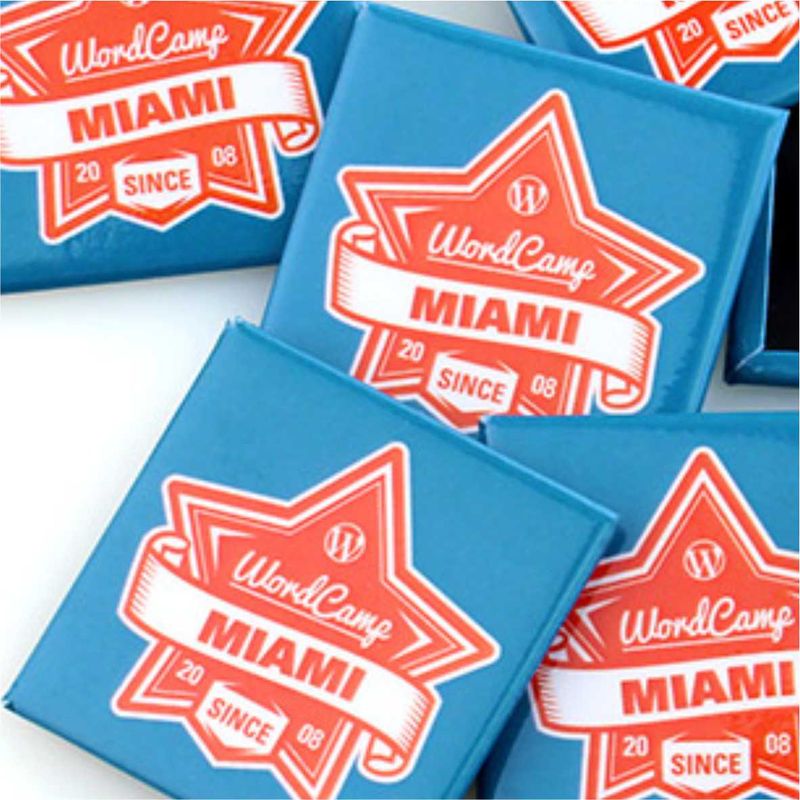 Custom Square Button Badge 52mm x 52mm