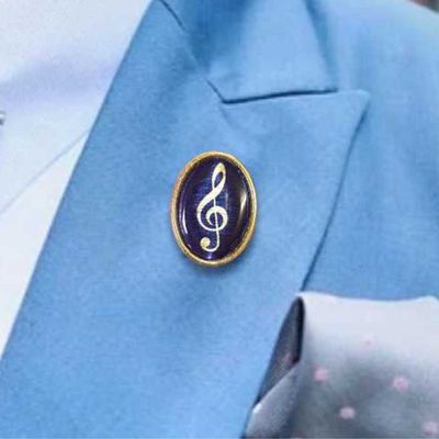 Oval Lapel Badges