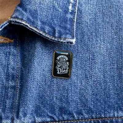Rectangular Lapel Badges