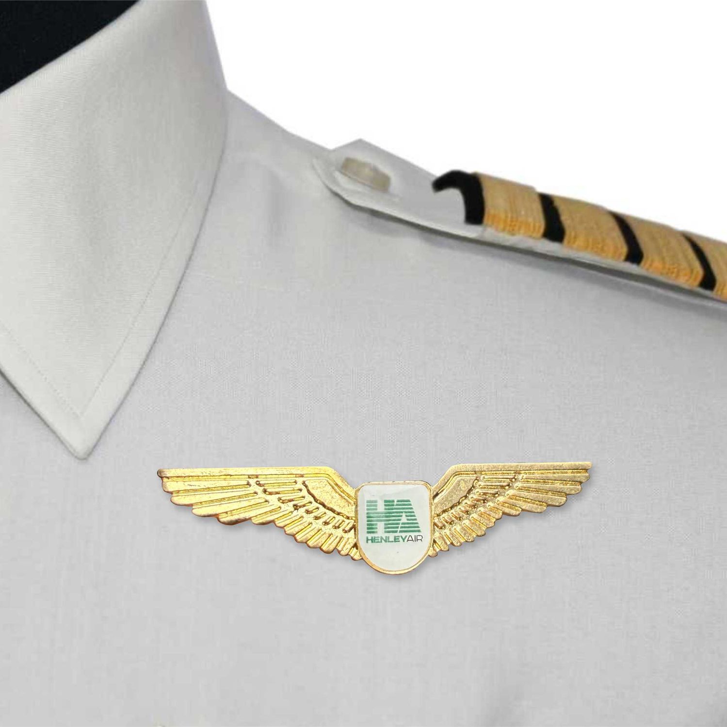 Wing Aviation 02 Lapel Badge