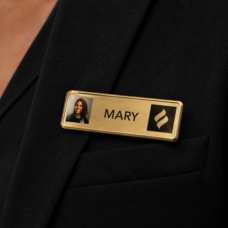 Name Badges - Photo ID Plastic
