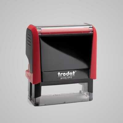 Custom Self-Inking Stamp – Trodat Printy 4913 (58 × 22 mm)