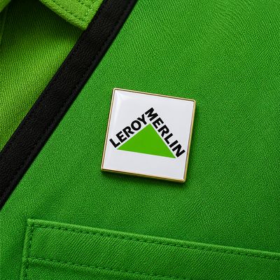 Square Lapel Badges