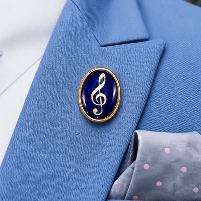Oval Lapel Badges