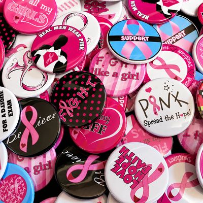 Breast Cancer Awareness Button Badges (PACK of 50)