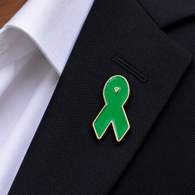 Awareness Ribbon 35mm Lapel Badges
