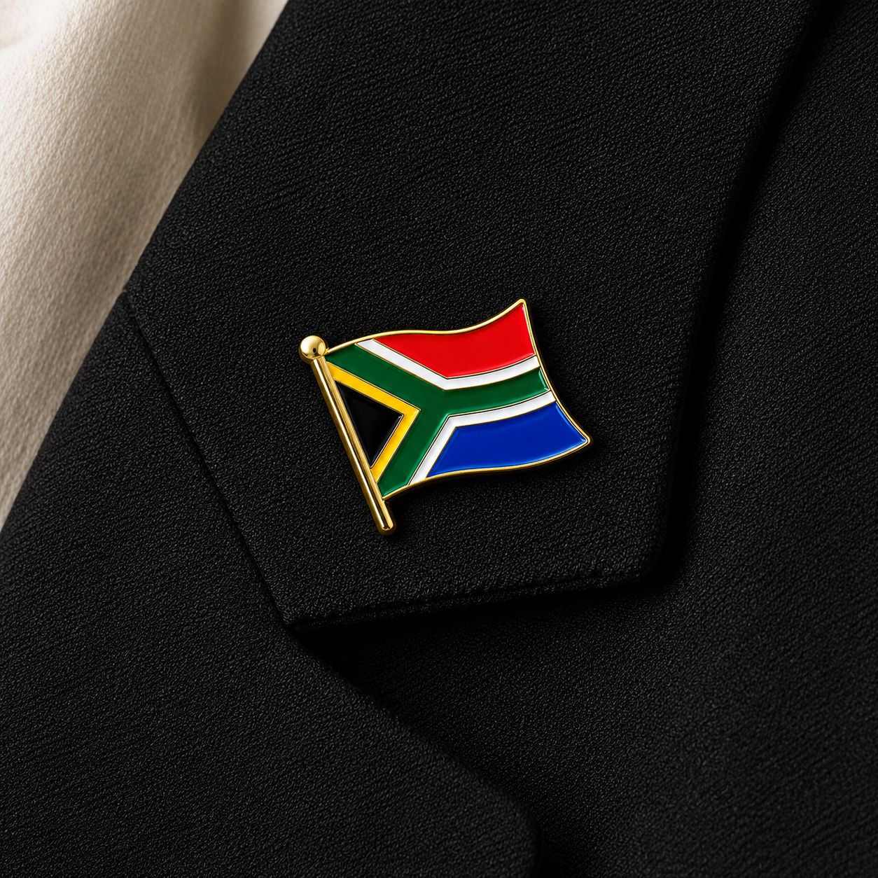 South African Flag Lapel Pin Badges