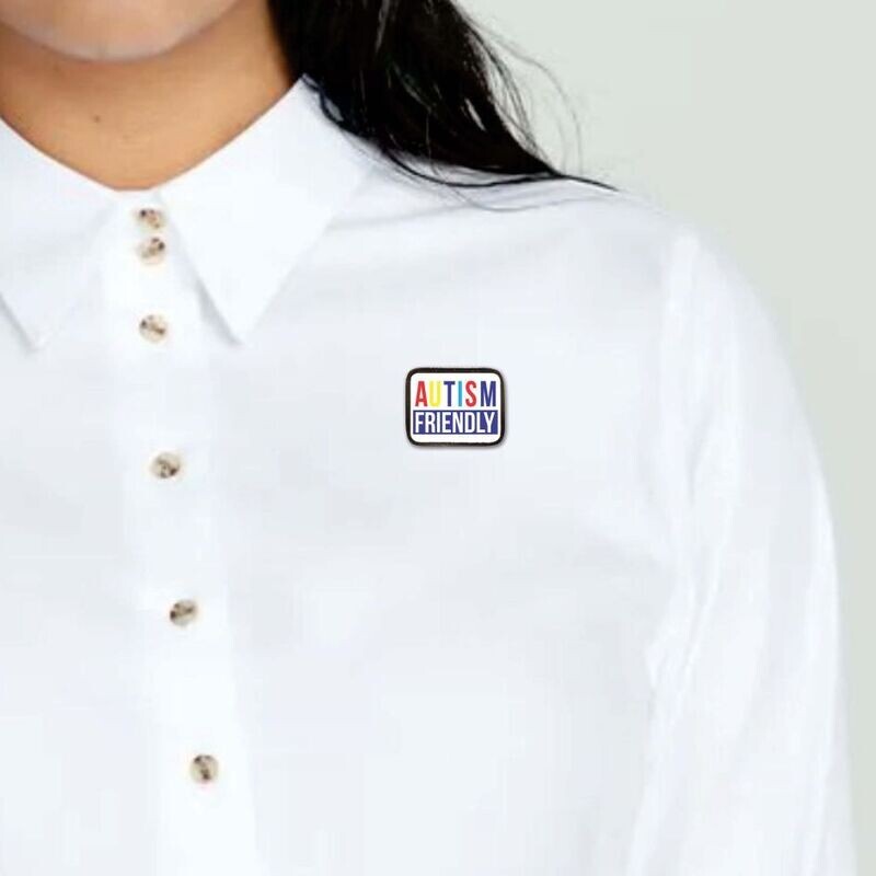 Autism Friendly Lapel Badge