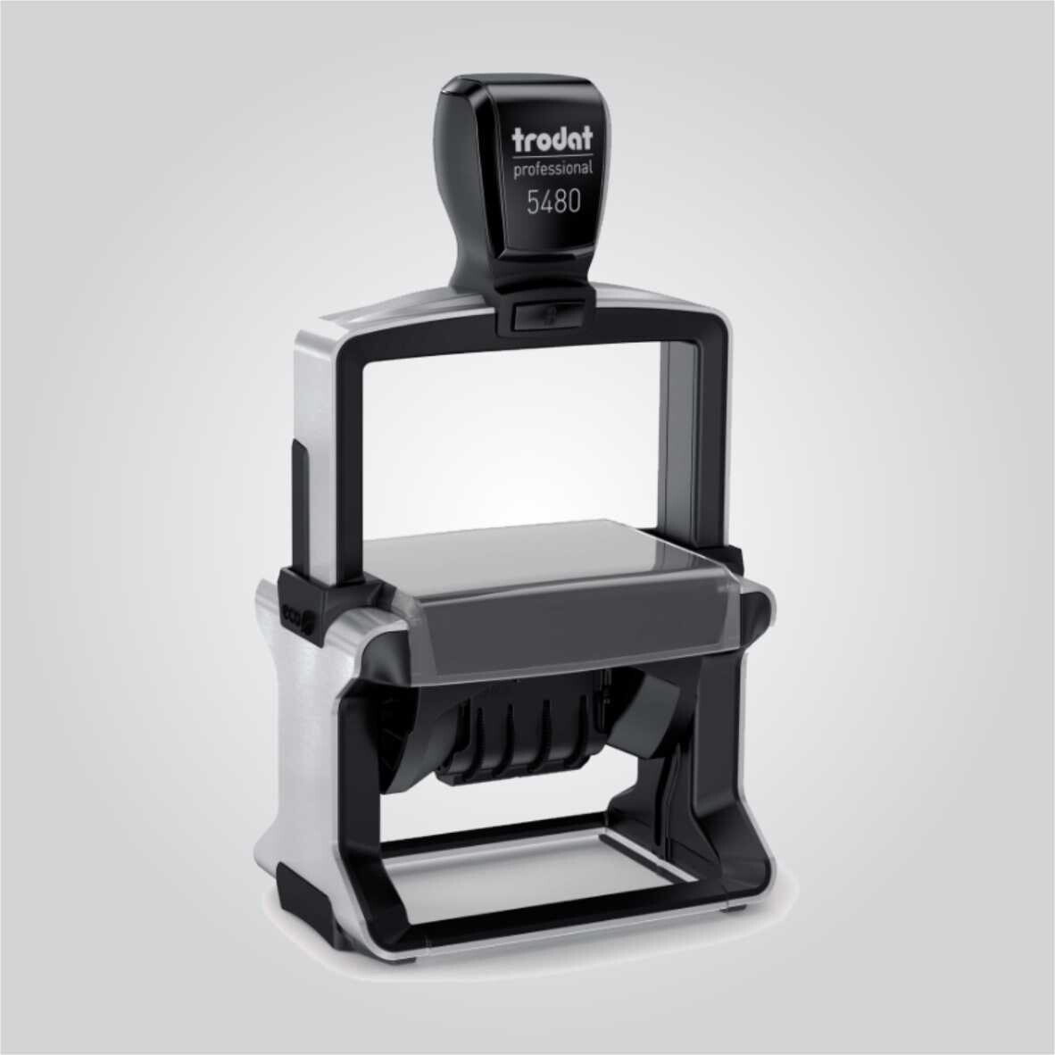 Custom Self-Inking Text &amp; Date Stamp – Trodat 5480 (68 × 47 mm)