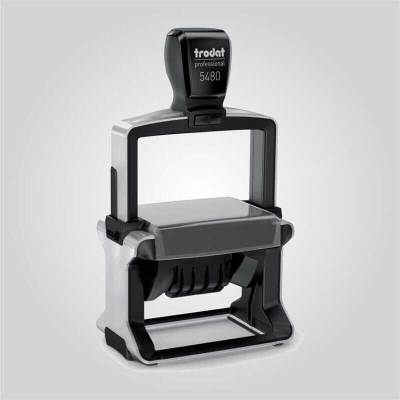Custom Self-Inking Text &amp; Date Stamp – Trodat 5480 (68 × 47 mm)