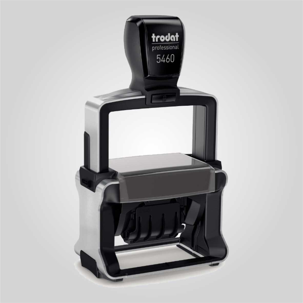 Custom Self-Inking Text &amp; Date Stamp – Trodat 5460 (56 × 33 mm)
