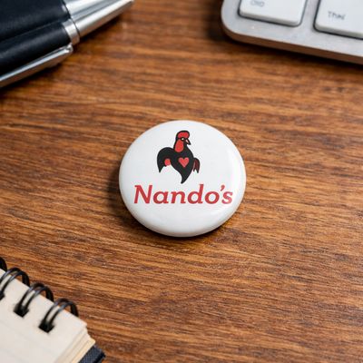 25mm Custom Round Button Badge | Personalised Pin or Magnetic Badge