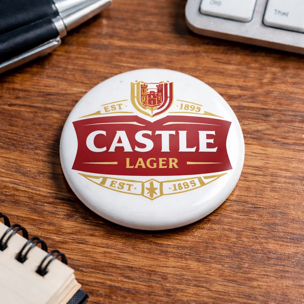 Custom Round Button Badge 100mm