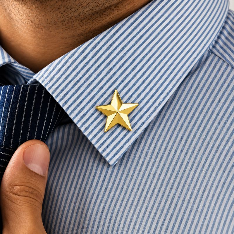 Star Lapel Badges