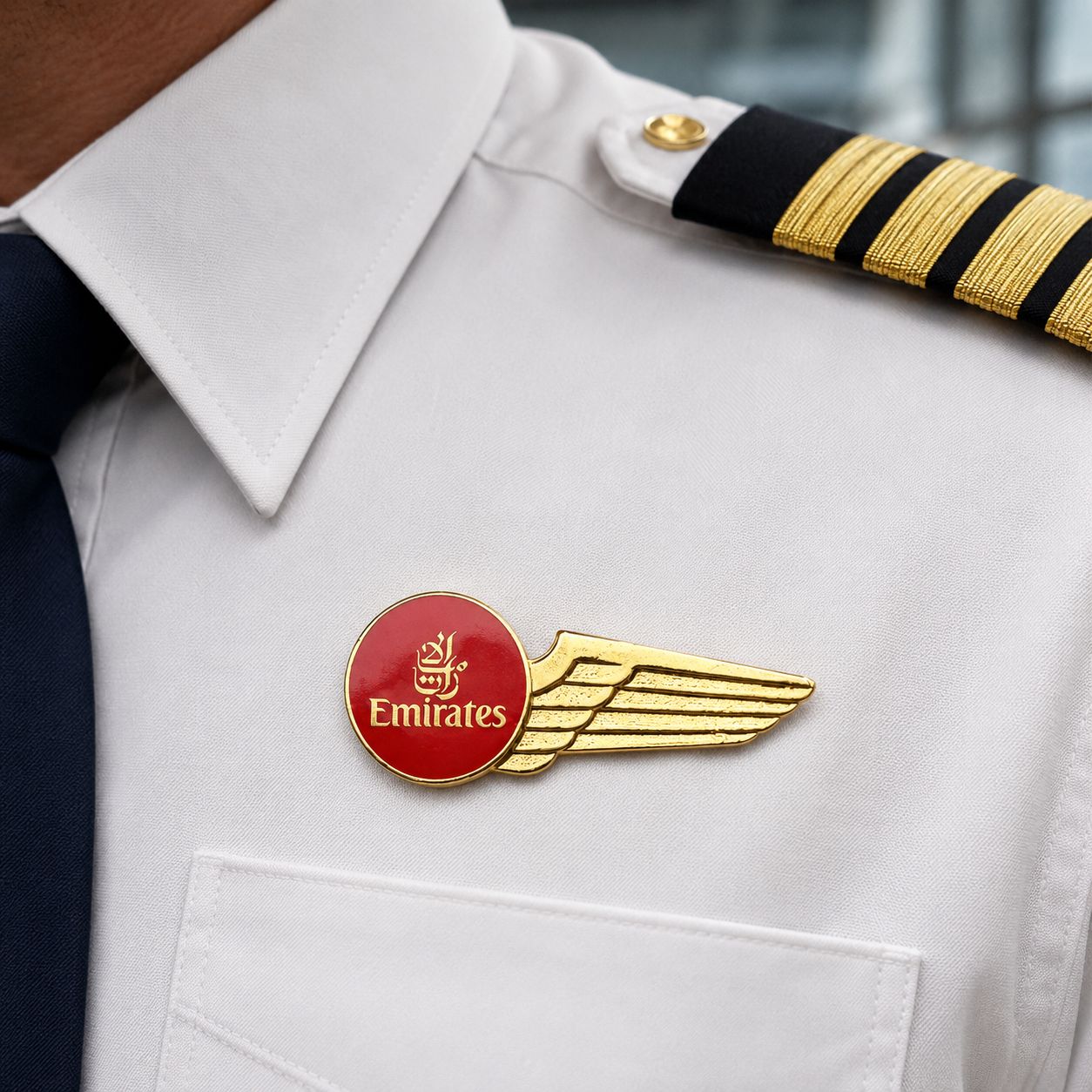 Wing Aviation 04 Lapel Badge